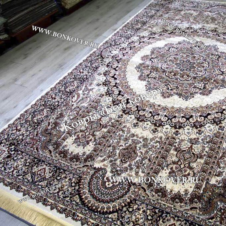 Восточный Ковер Для Гостиной Медальон Дизайн 28757