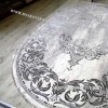 Ковер Турция Для Гостиной Дизайн 95 Серый Овал