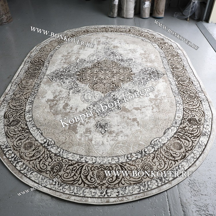 Современный Ковер Для Гостиной Арт 30354 Овал