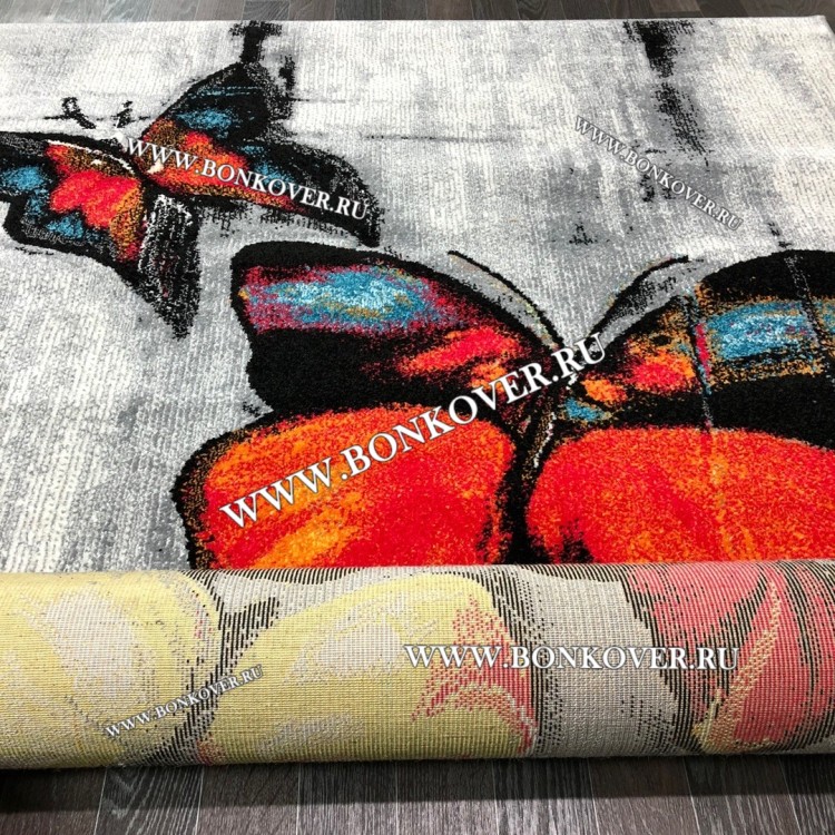 Современный Ковер  С Бабочками