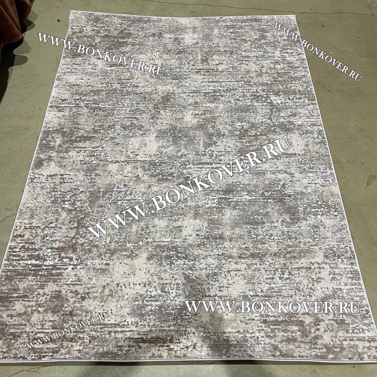 Современный Турецкий Ковер Дизайн 191 Бежево-коричневый