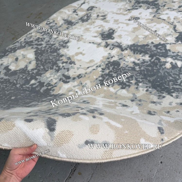 Ковер Лайт Карпет New 8 Дизайн 06 Овал