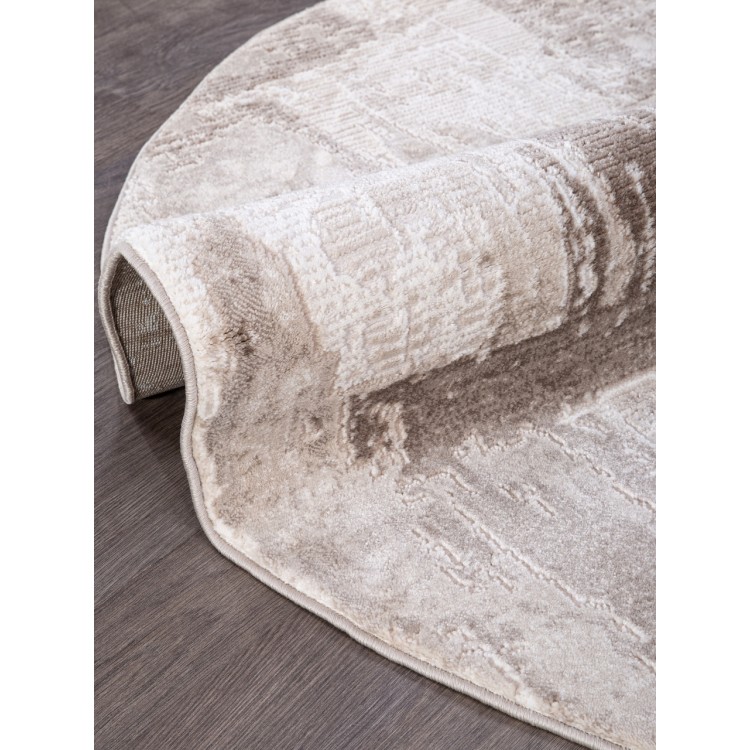 Ковер Armina 03710A BROWN / BROWN Круг