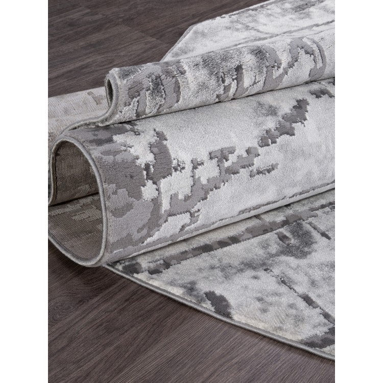 Ковер Armina 03752A GREY / GREY Овал