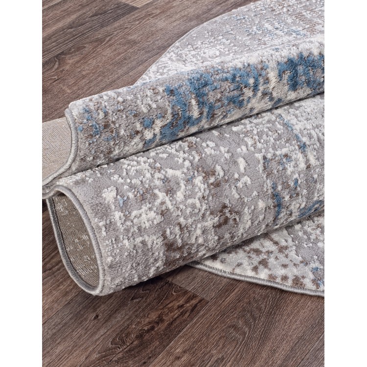 Ковер Armina 03856A BLUE / BLUE Овал